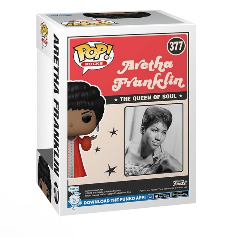 Funko Pop Queen of Soul Aretha Franklin Vinyl Figure #177 - Picture 3 of 3